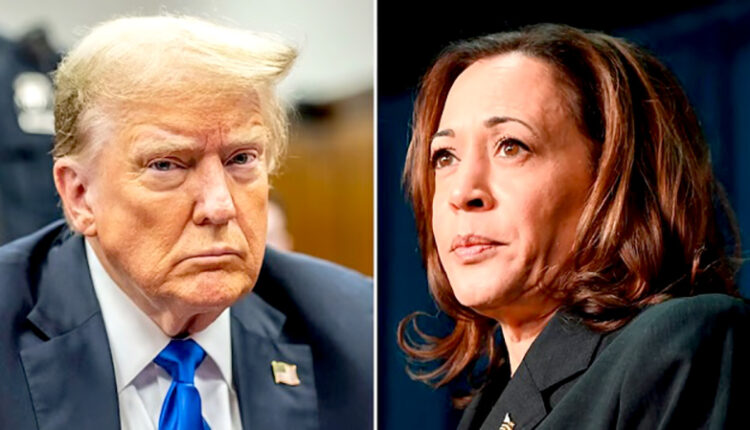 Trump-Kamala-Harris-America