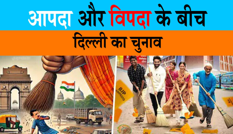 Delhi elections AAP BJP Congress