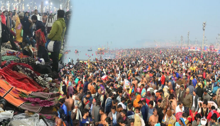 helpless in handling the crowd in Kumbh