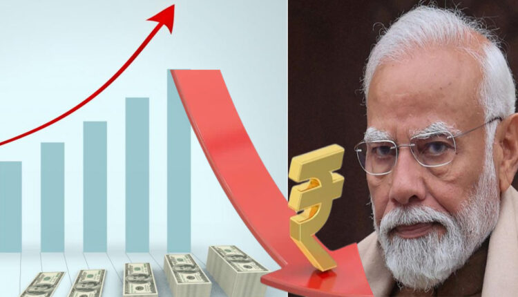 Fall of Indian Rupee against the Dollar