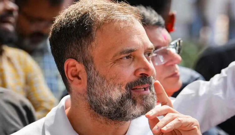 Congress leader Rahul Gandhi